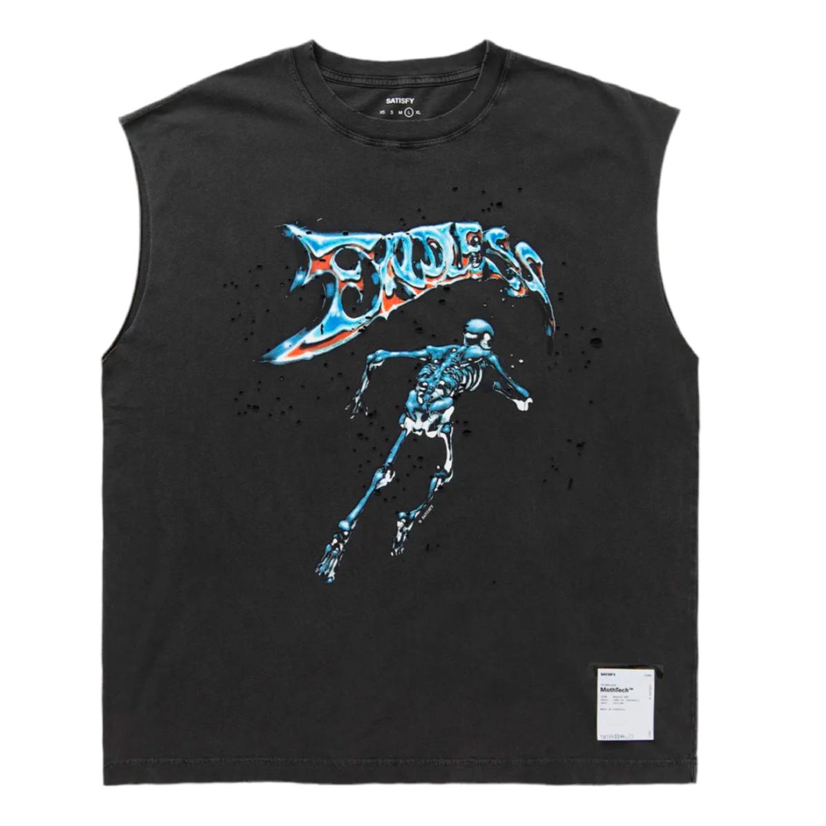 Satisfy Mothtech Tank Aged Black