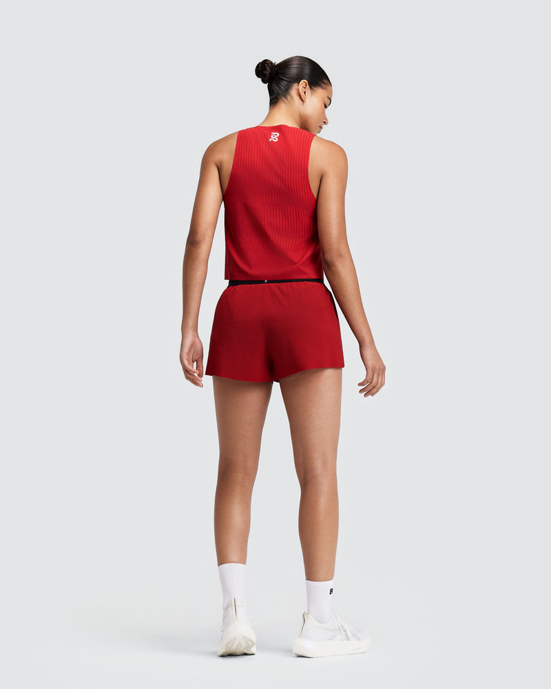 Bandit Women's RipSpeed™ 3" Split Shorts - Oxide Red