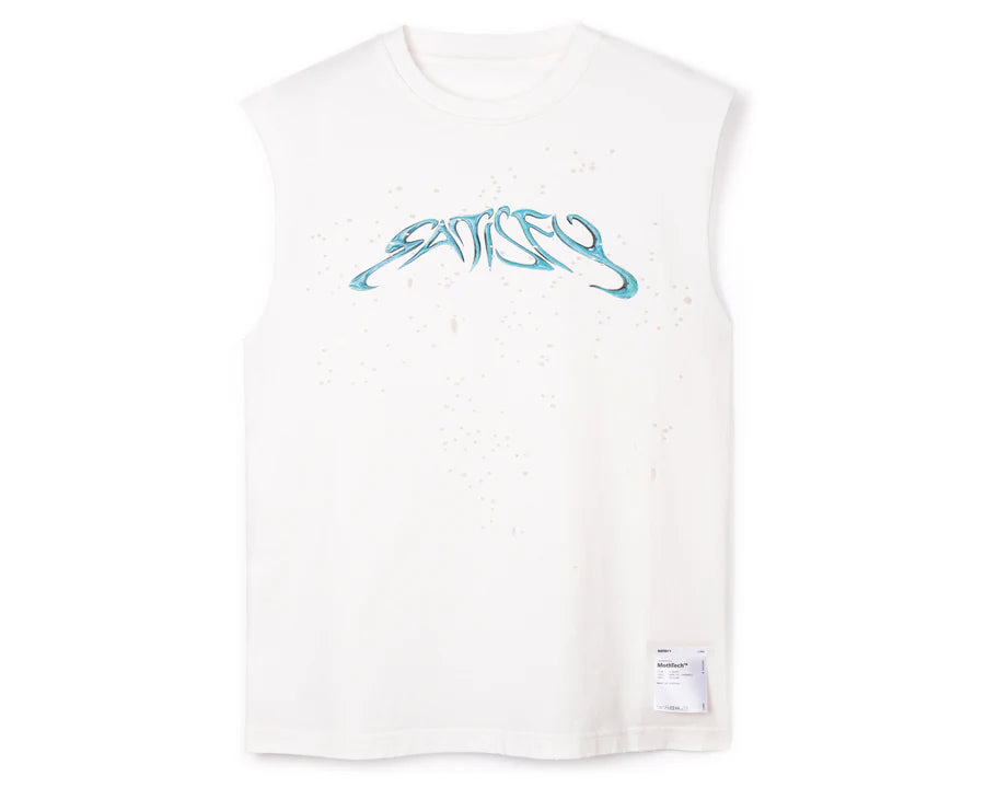 Satisfy Mothtec Tank - White Blue