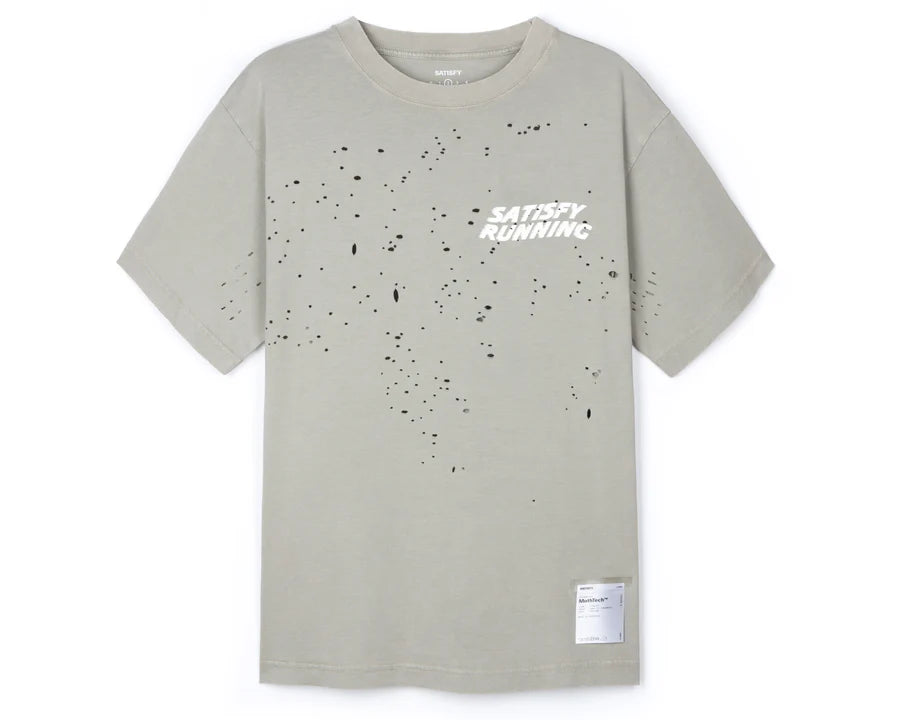 Satisfy Mothtec Tee - Aged Slate