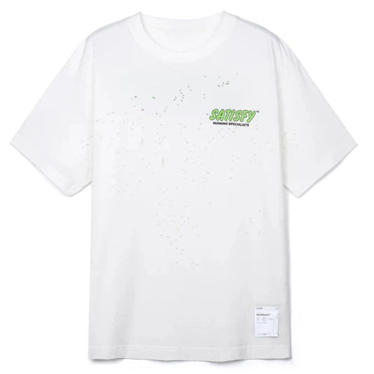 Satisfy Mothtec Tee Specialists Tee - White