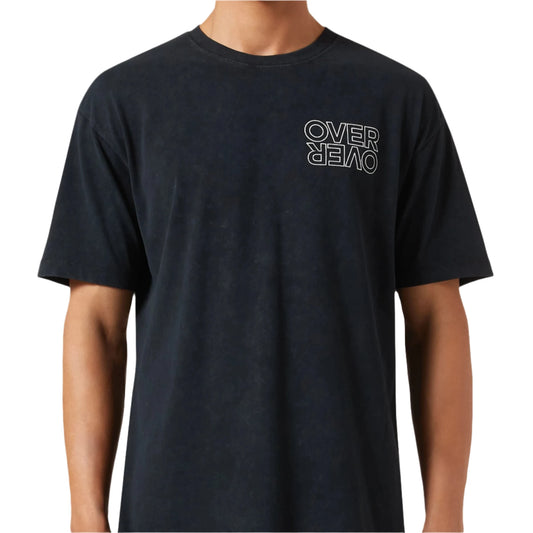 Over Over Run The World Tee Black