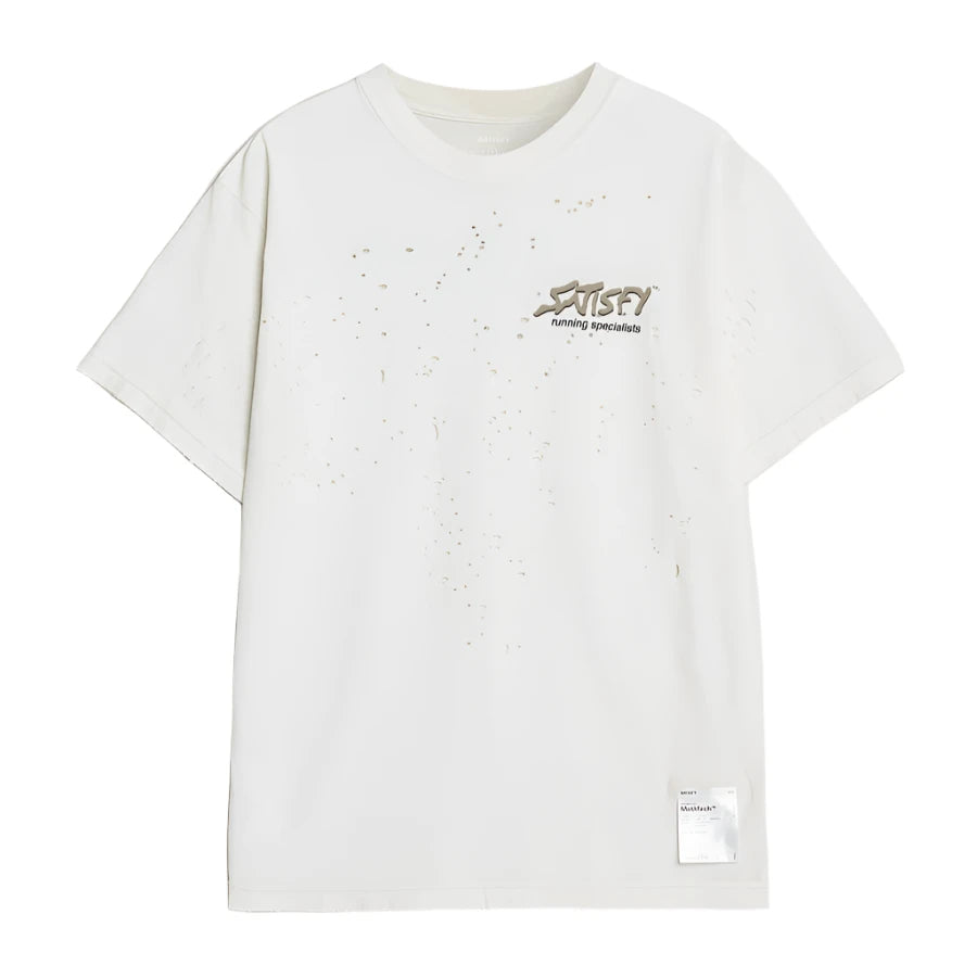 Satisfy MothTech Tee - Off White