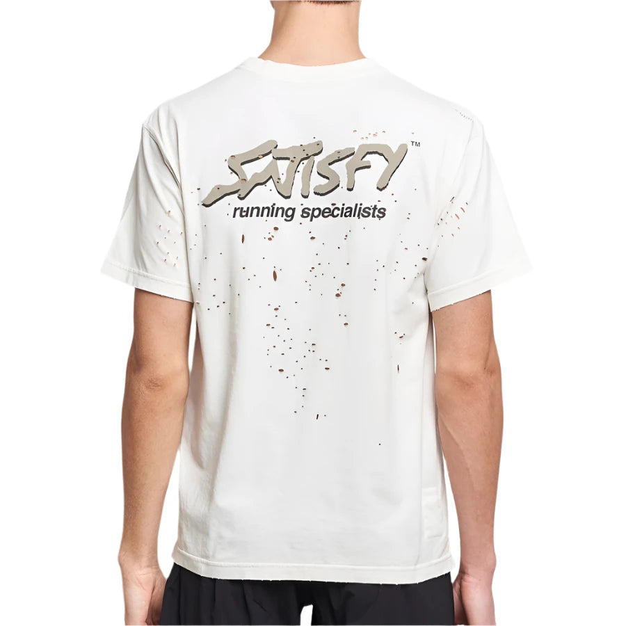 Satisfy MothTech Tee - Off White