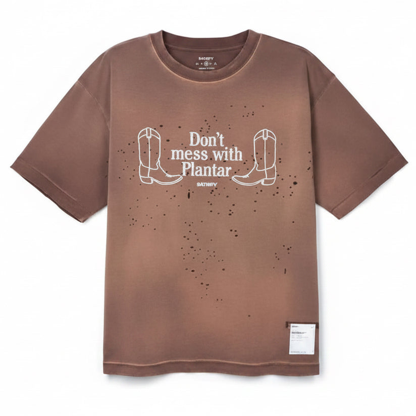 Satisfy Mothtech Tee Sun Bleached Rocky Bumper - Falcon