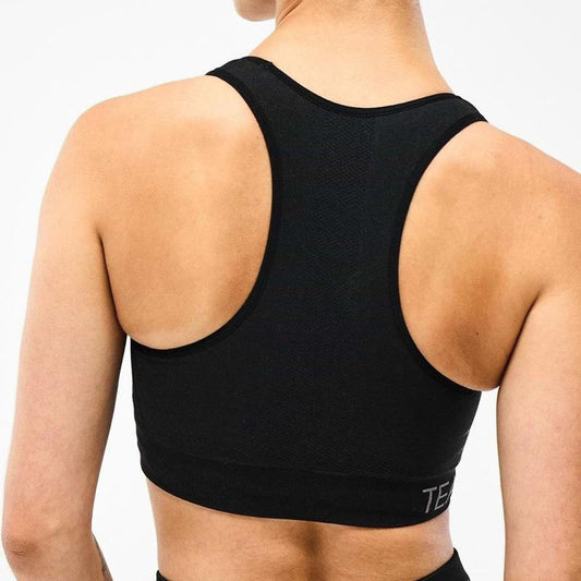 247 Represent Stride Seamless Bra - Black