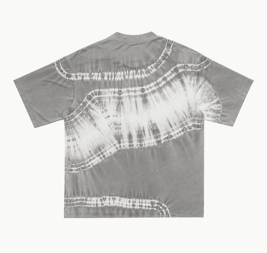 Satisfy Auralite Tee Tie Dye Mineral Graphite