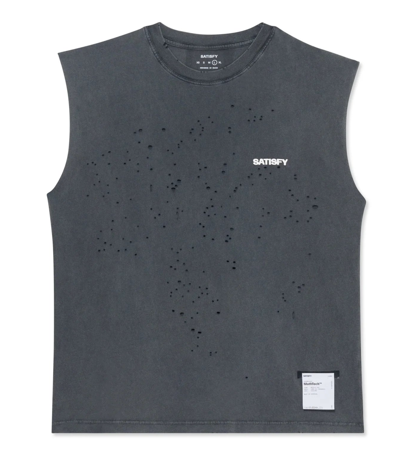 Satisfy Mothtech Tank Aged Black