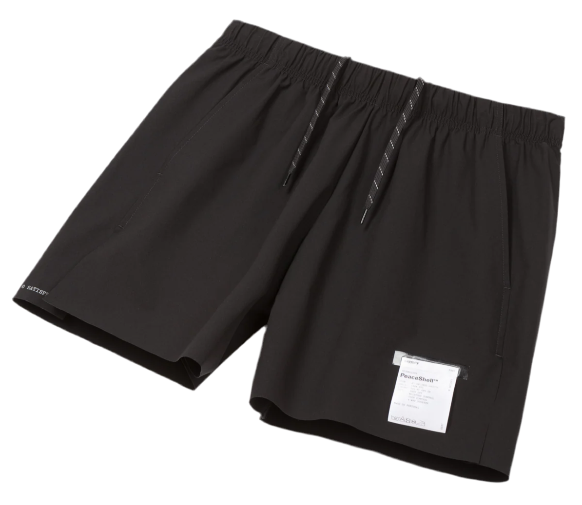 Satisfy Peaceshell 5” Shorts - Black