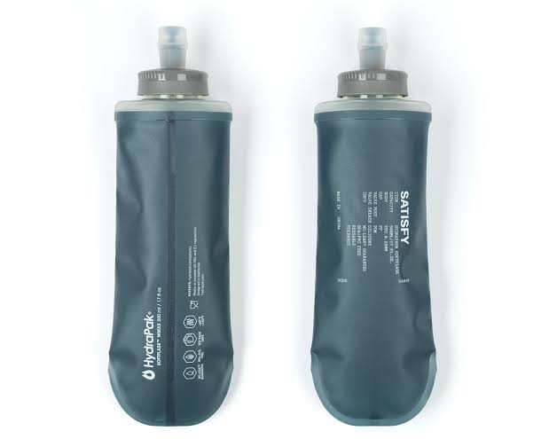 Satisfy Hydrapak Softflask 500ml - Slate