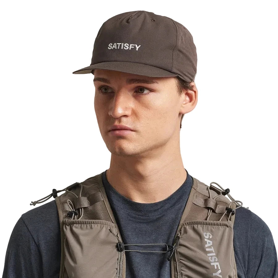 Satisfy Peaceshell 5 Panel Pinch Cap - Brown