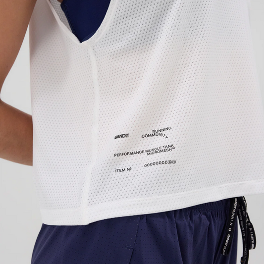 Bandit Women's Micromesh™ Run Tank - White
