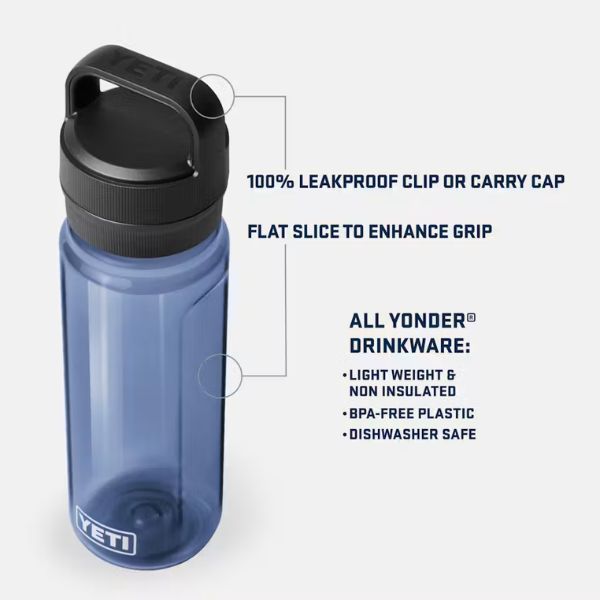 YETI Water Bottle Yonder Tether 25 Oz (750ML) - Seafoam
