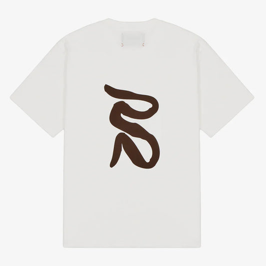 Bandit 26 Classic Cotton Tee Stylized Current - White