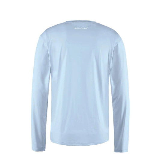 District Vision Lightweight LS Blue - Cerulean