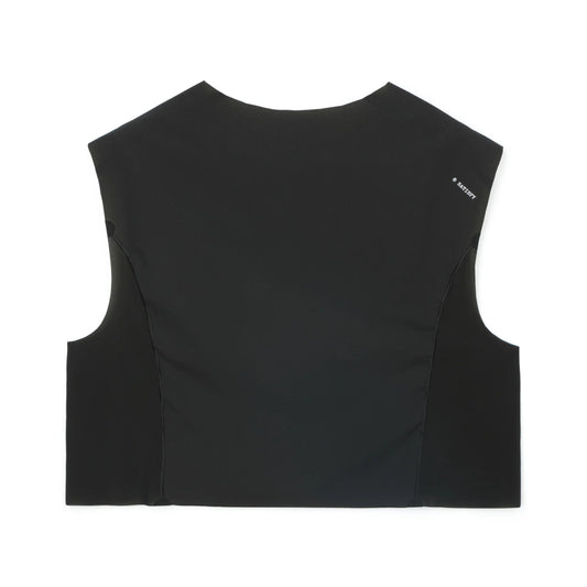 Satisfy Justice Trail Cropped Muscle Tee - Black