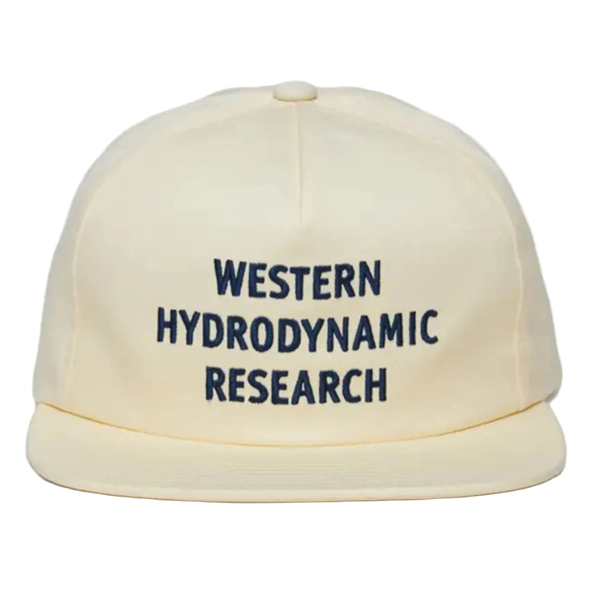 Western Hydrodynamic Research WHR Promo Hat Embroidery - Off White Navy