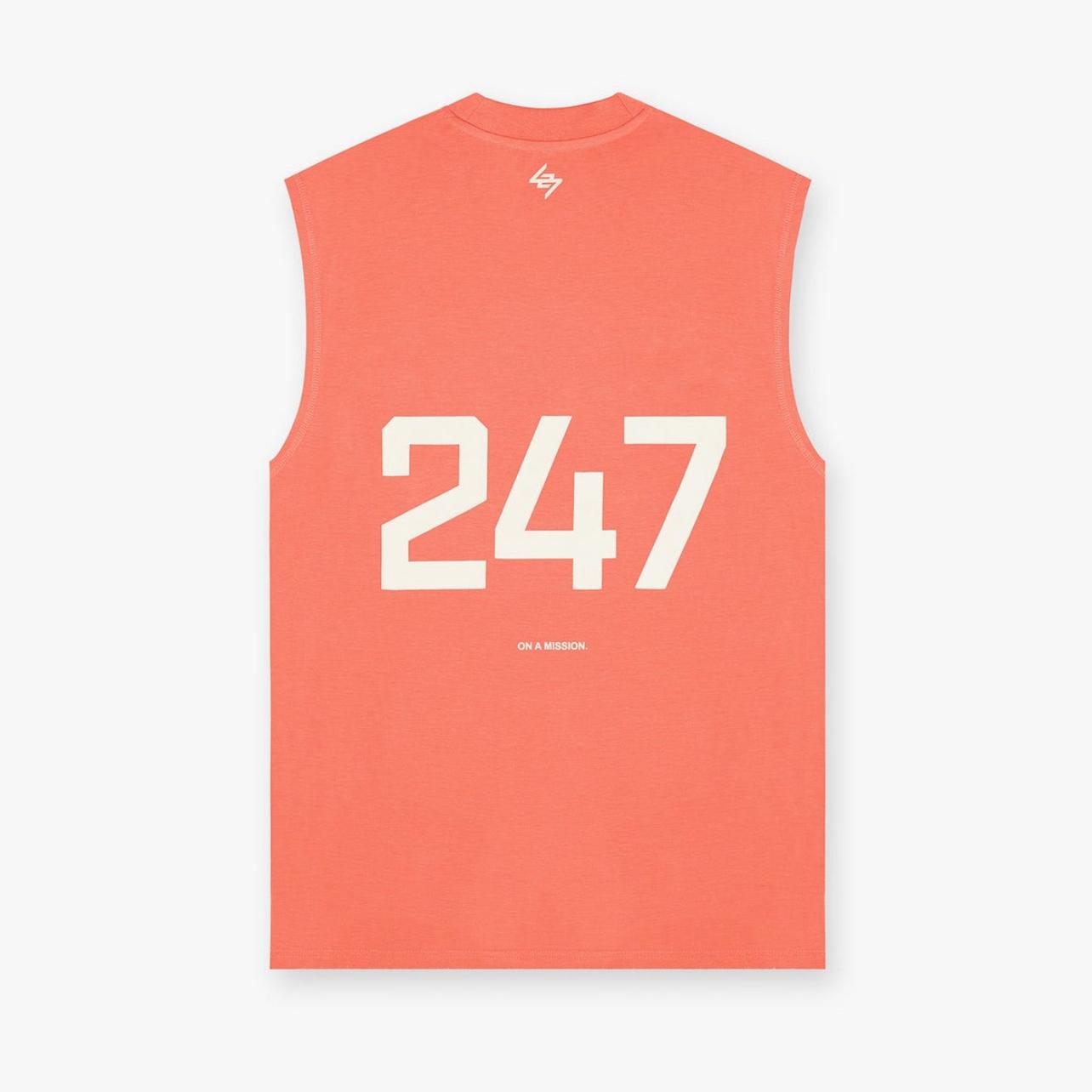 247 Represent Oversized Tank - Coral