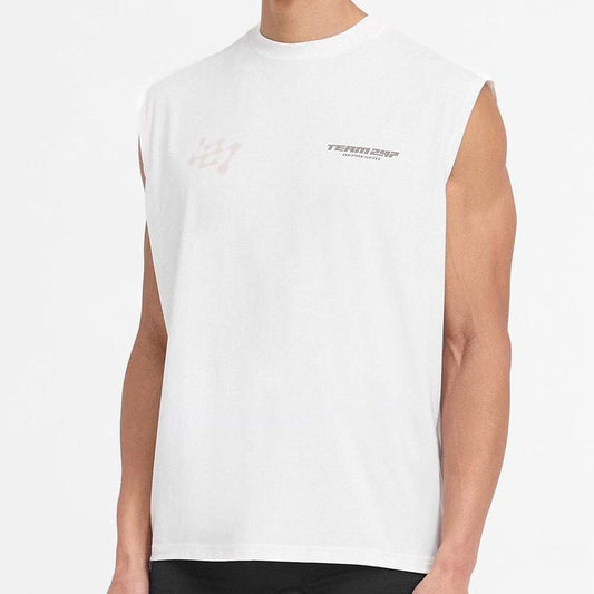 247 Represent Future Terrains Oversized Tank - Flat White