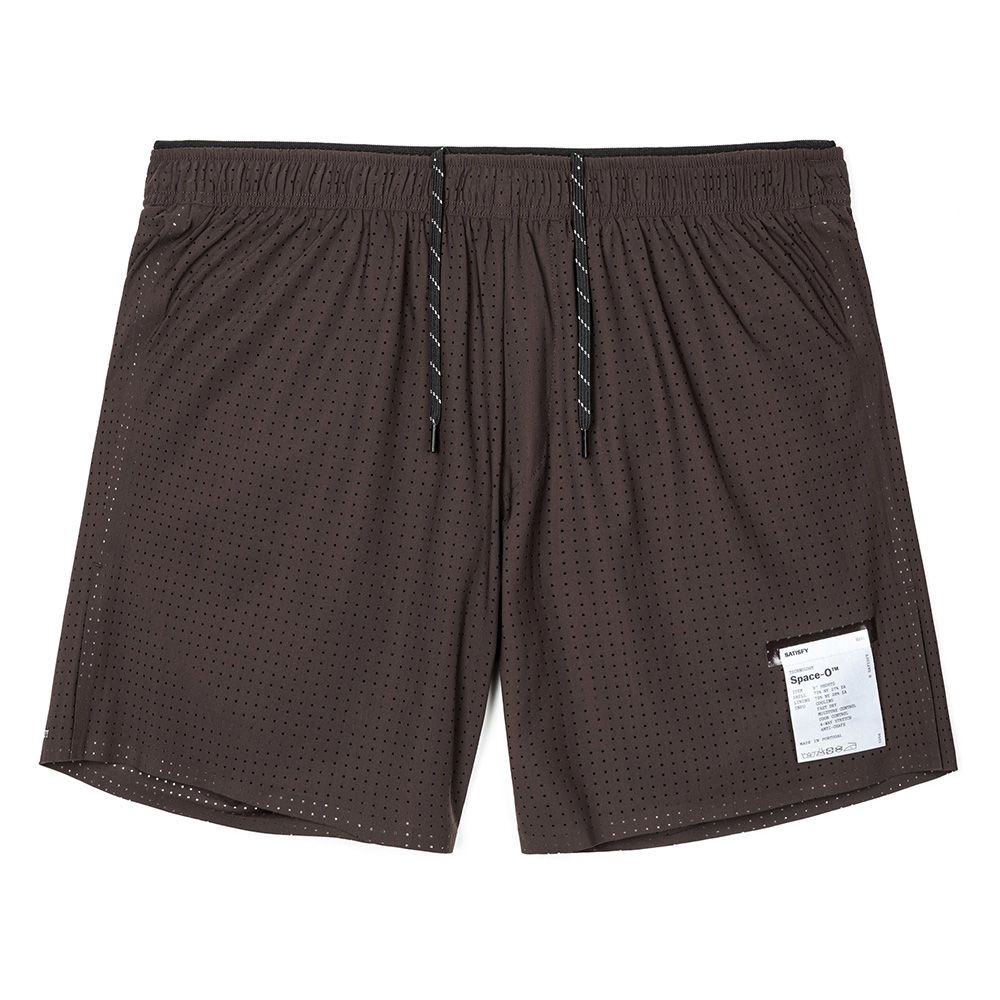 Satisfy SpaceO 5" Shorts - Deep Mahogany