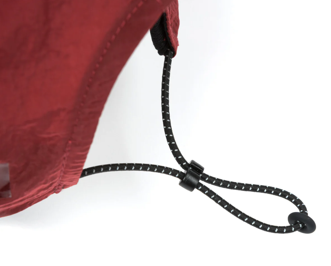 Satisfy FliteSilk 5 Panel Pinch Cap - Burgundy