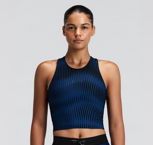 Bandit Women's Vanisher™ Race Crop - Bauhaus Blue