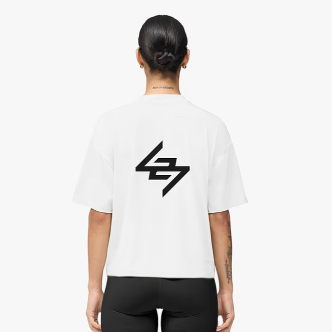 247 Represent DNA Women's Tee -Flat White