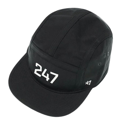 247 x 47 Taped Cap - Jet Black
