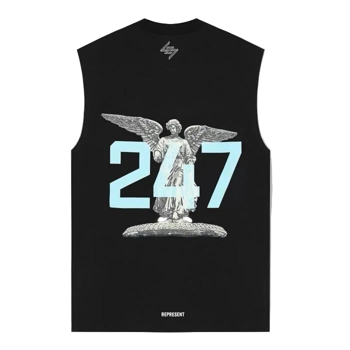 247 Represent NY Marathon Tank - Black