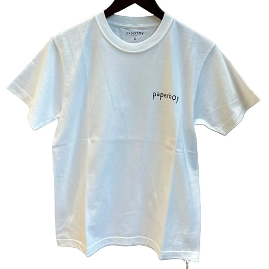 Paperboy Tee Run Delivery - White