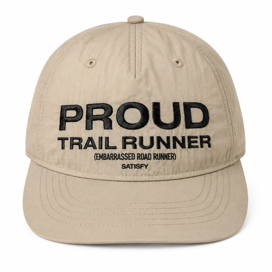 Satisfy Flitesilk 5 Pinch Cap Proud Trail Runner Falcon