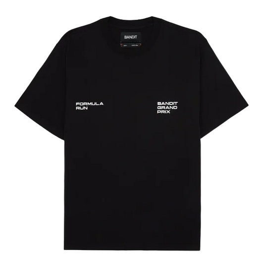 Bandit Grand Prix Formula Run Cotton Tee - Black