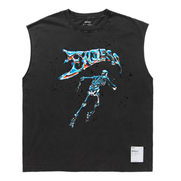 Satisfy Mothtech Tank Endless - Aged Black