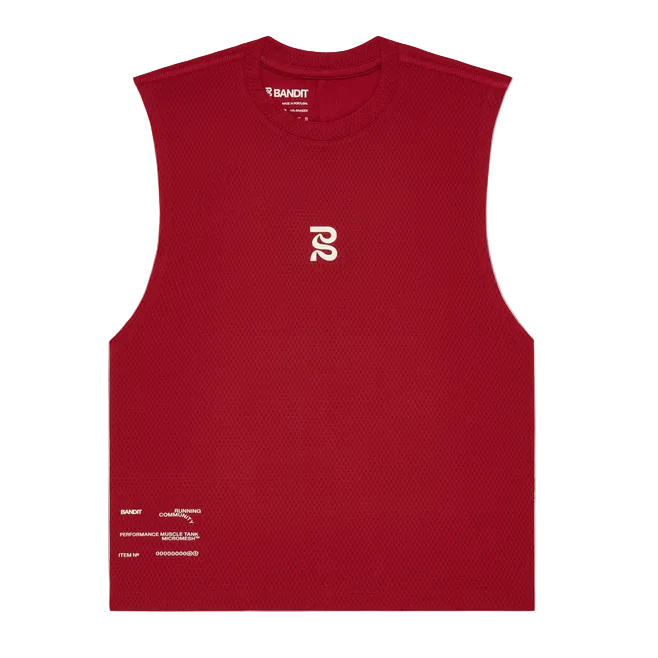 Bandit Women's Micromesh™ Run Tank - Oxide Red