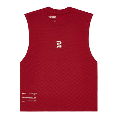 Bandit Women's Micromesh™ Run Tank - Oxide Red