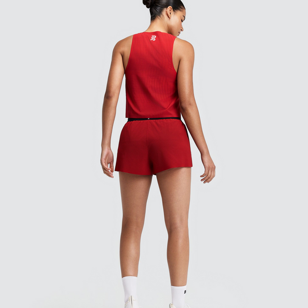 Bandit Women's RipSpeed™ 3" Split Shorts - Oxide Red