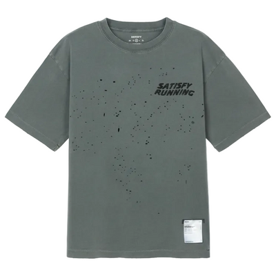 Satisfy Mothtech Tee Satisfy Running - Faded Black WA
