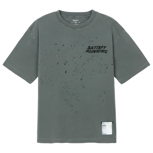 Satisfy Mothtech Tee Satisfy Running - Faded Black WA