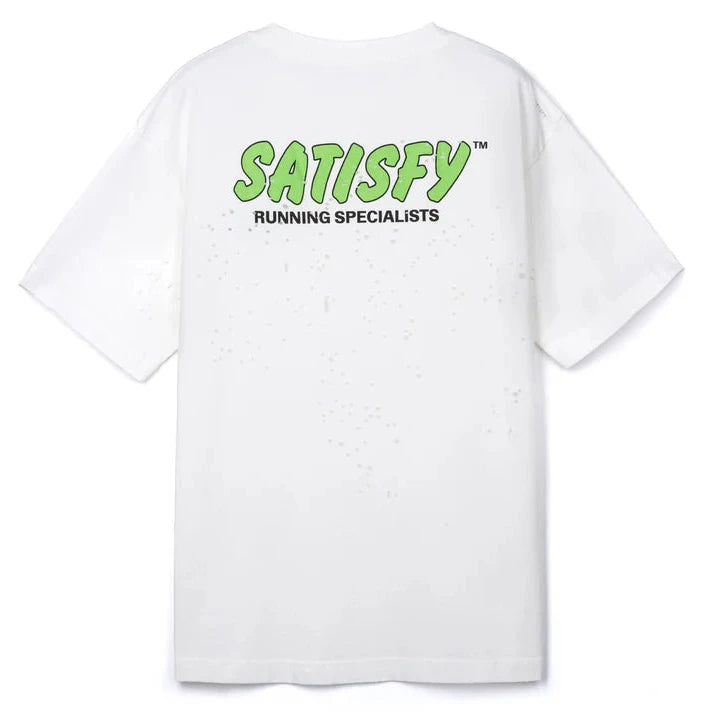 Satisfy Mothtec Tee Specialists Tee - White