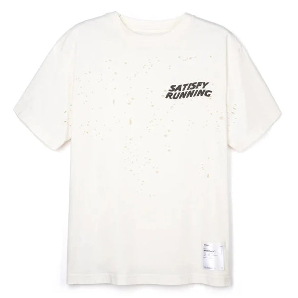 Satisfy MothTech Tee Satisfy Running - Off White