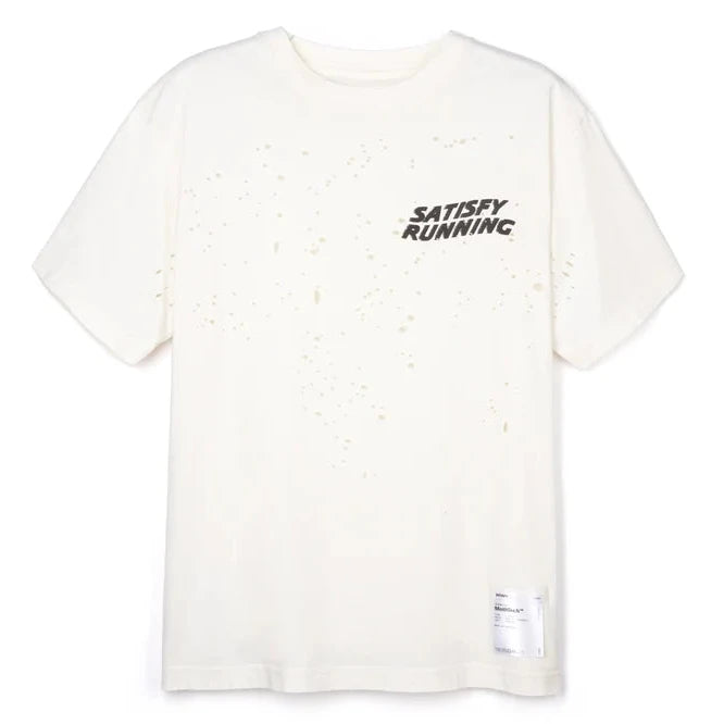 Satisfy MothTech Tee Satisfy Running - Off White