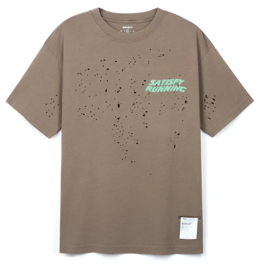 Satisfy Mothtec Tee - Aged Brown