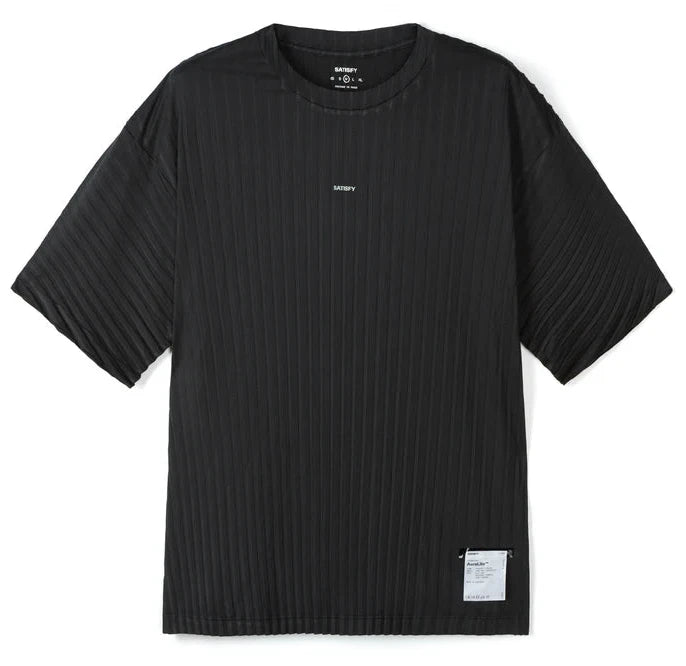 Satisfy Auralite Pleated Tee Black