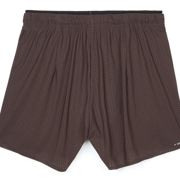 Satisfy SpaceO 5” Shorts - Deep Mahogany