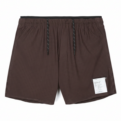 Satisfy SpaceO 5” Shorts - Deep Mahogany