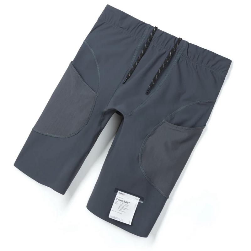 Satisfy Powersilk 9” Half Tights - Grey
