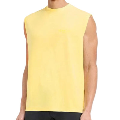 247 Represent Team Oversized Tank - Lemon