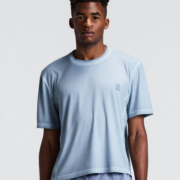 Bandit Men's FrioSoft™ Perforated Box Tee - Pavilion Blue