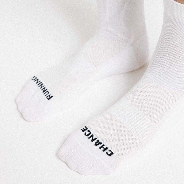 Chance ArrowLightweight Trail Sock - White and Black