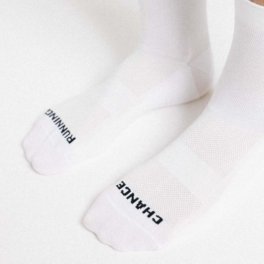 Chance ArrowLightweight Trail Sock - White and Black